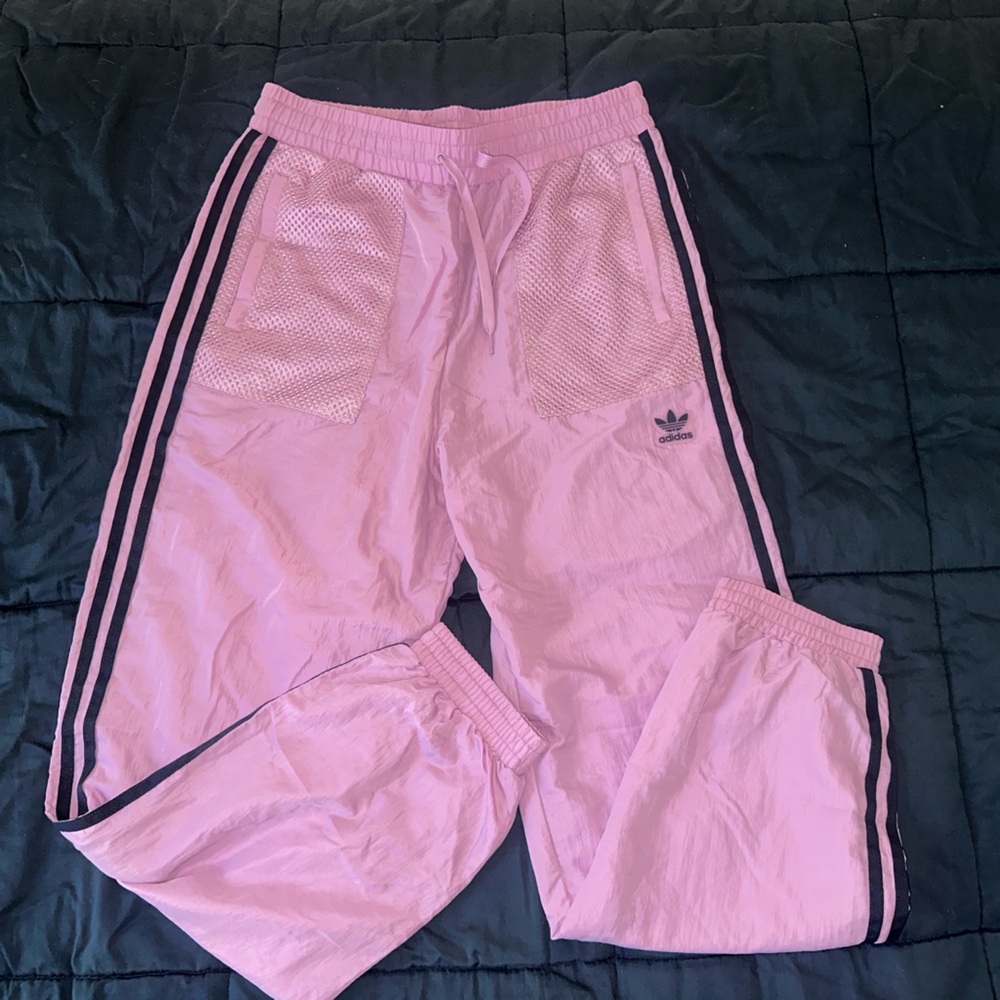 New w/o tags Lavender Purple adidas track pants